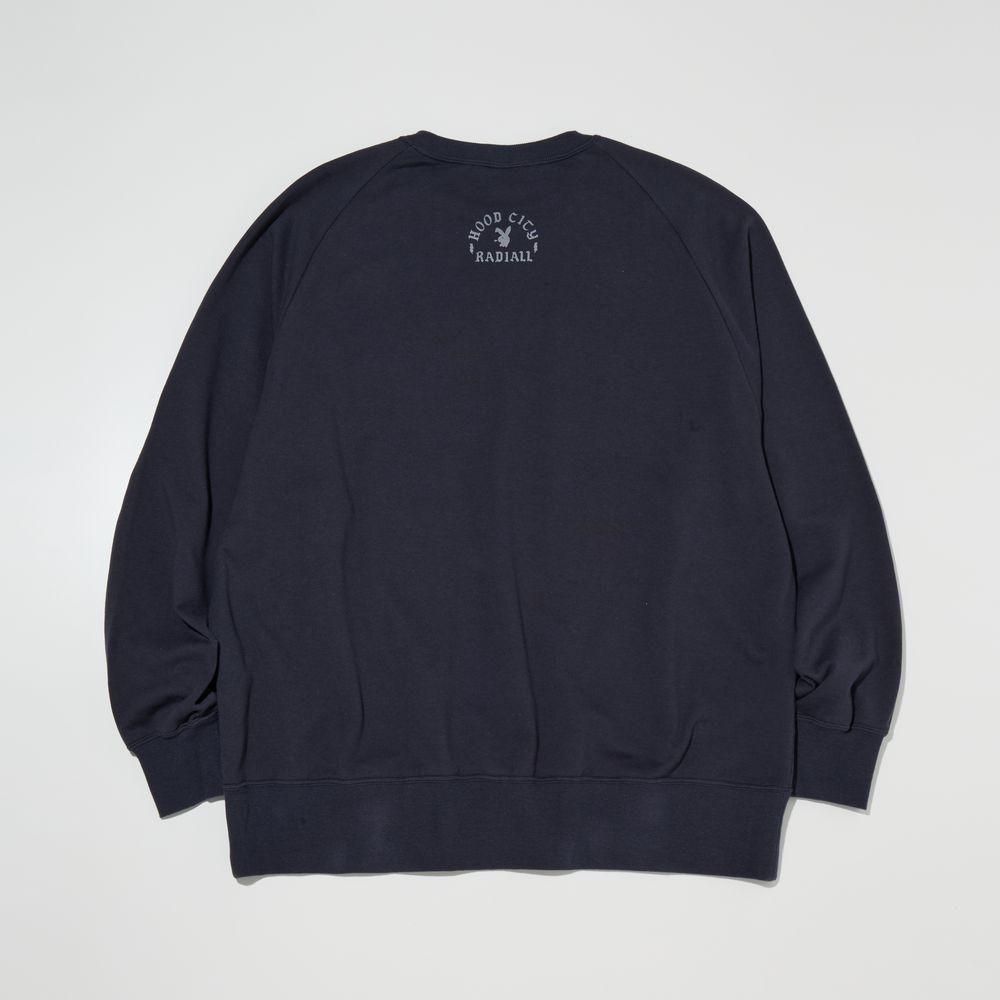 RADIALL スウェット RADIALL ラディアル BUNNY D - CREW NECK SWEATSHIRT L/S