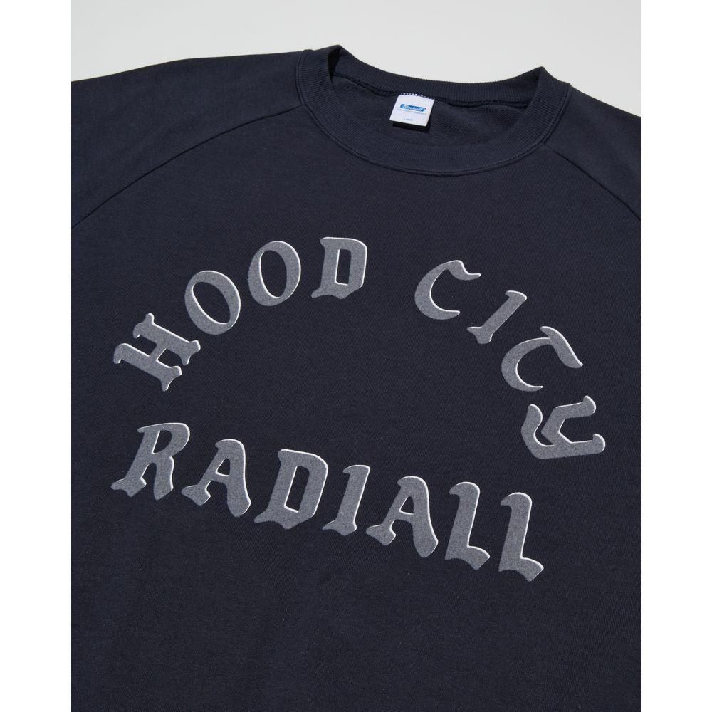LAST 1】RADIALL「BUNNY D C.N. SWEATSHIRT L/S - クルーネック