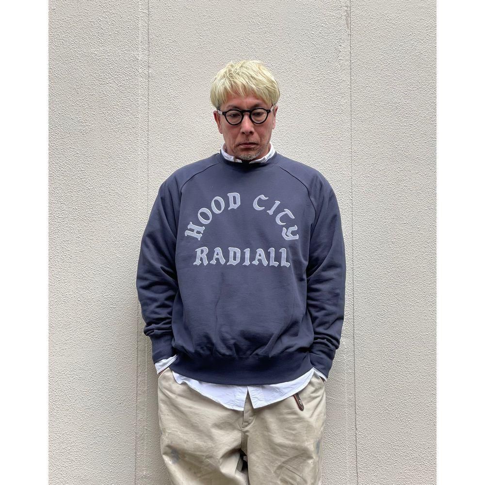 LAST 1】RADIALL「BUNNY D C.N. SWEATSHIRT L/S - クルーネック