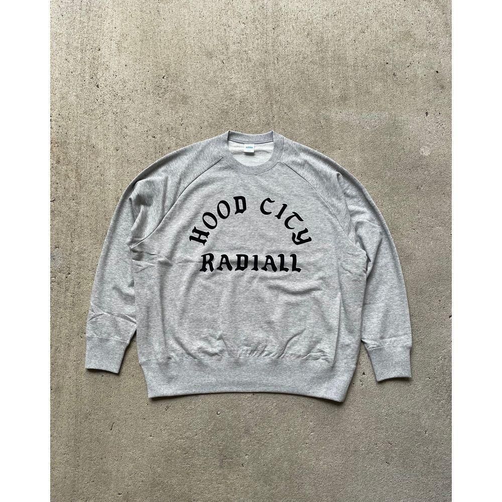 美品25SS RADIALL BUNNY D SWEAT SHIRT 819P▲ RADIALL「BUNNY D - クルーネックスウェット」 - Mate-N-Raw