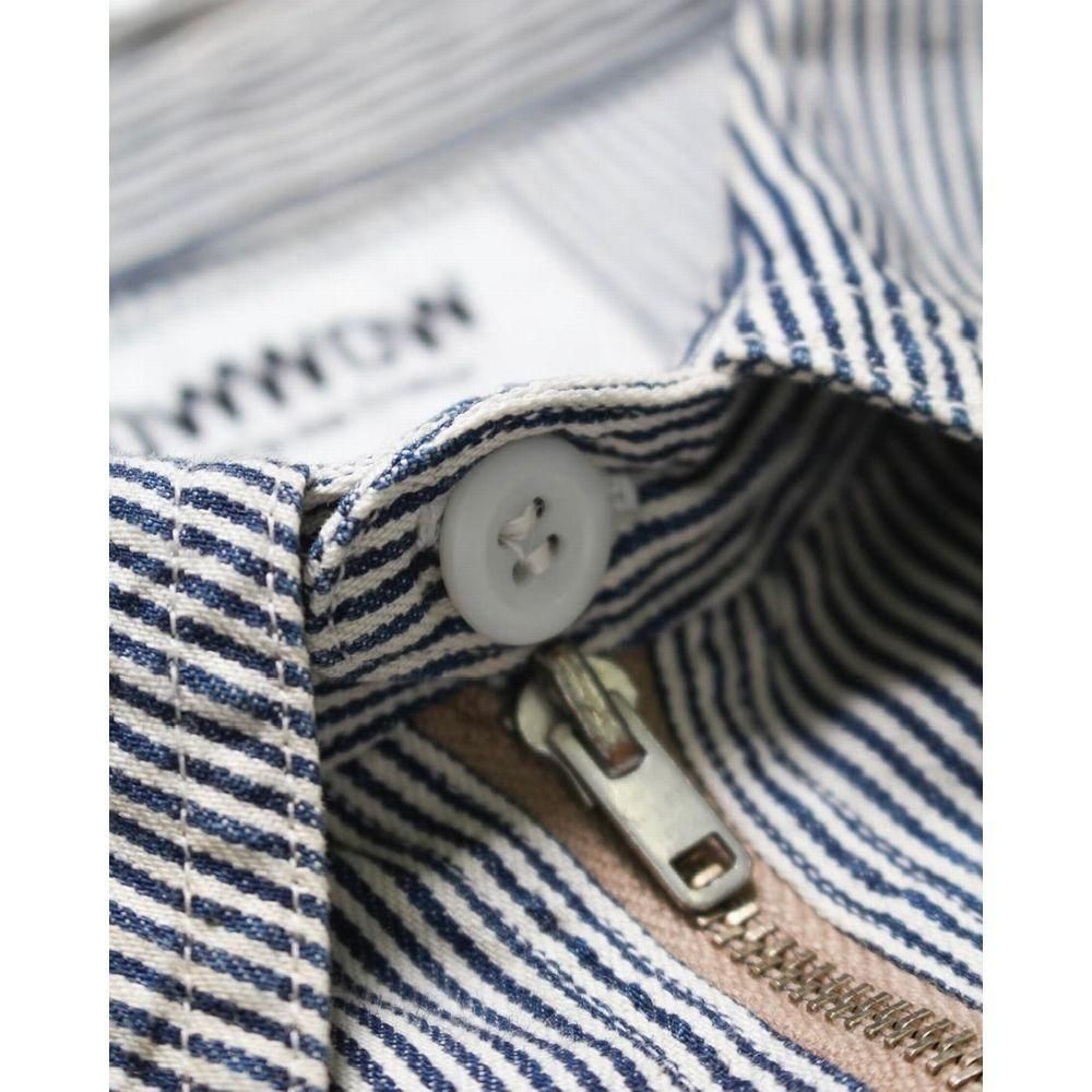 BOWWOW「WORK HICKORY STRIPE PO SHIRTS - プルオーバージップ