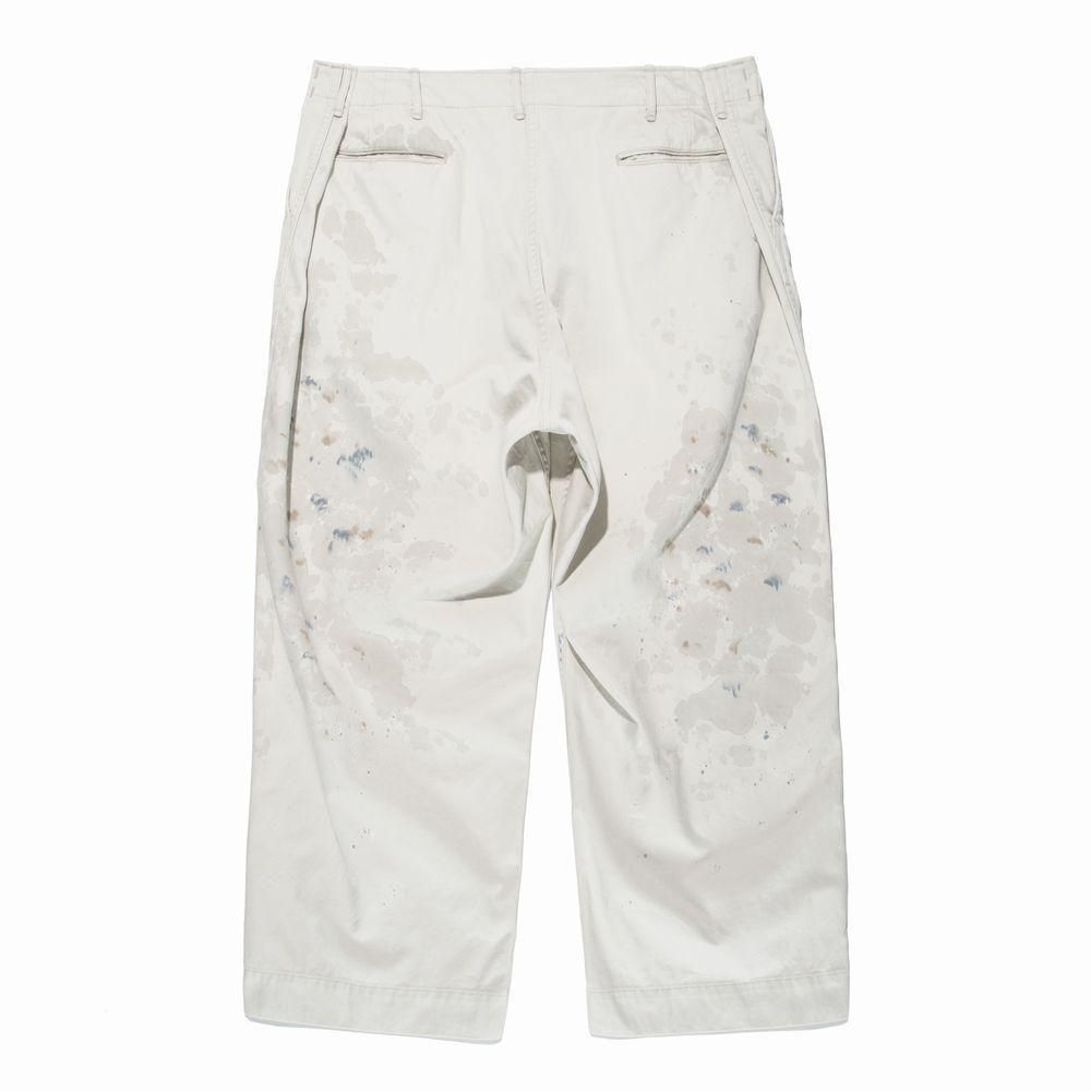 BOWWOW トラウザー パンツ LAST 1】BOWWOW「STAINED WORK TROUSERS - ワークトラウザー