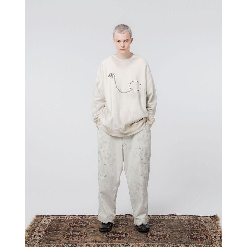 BOWWOW ワークトラウザーパンツ LAST 1】BOWWOW「STAINED WORK TROUSERS - ワークトラウザー