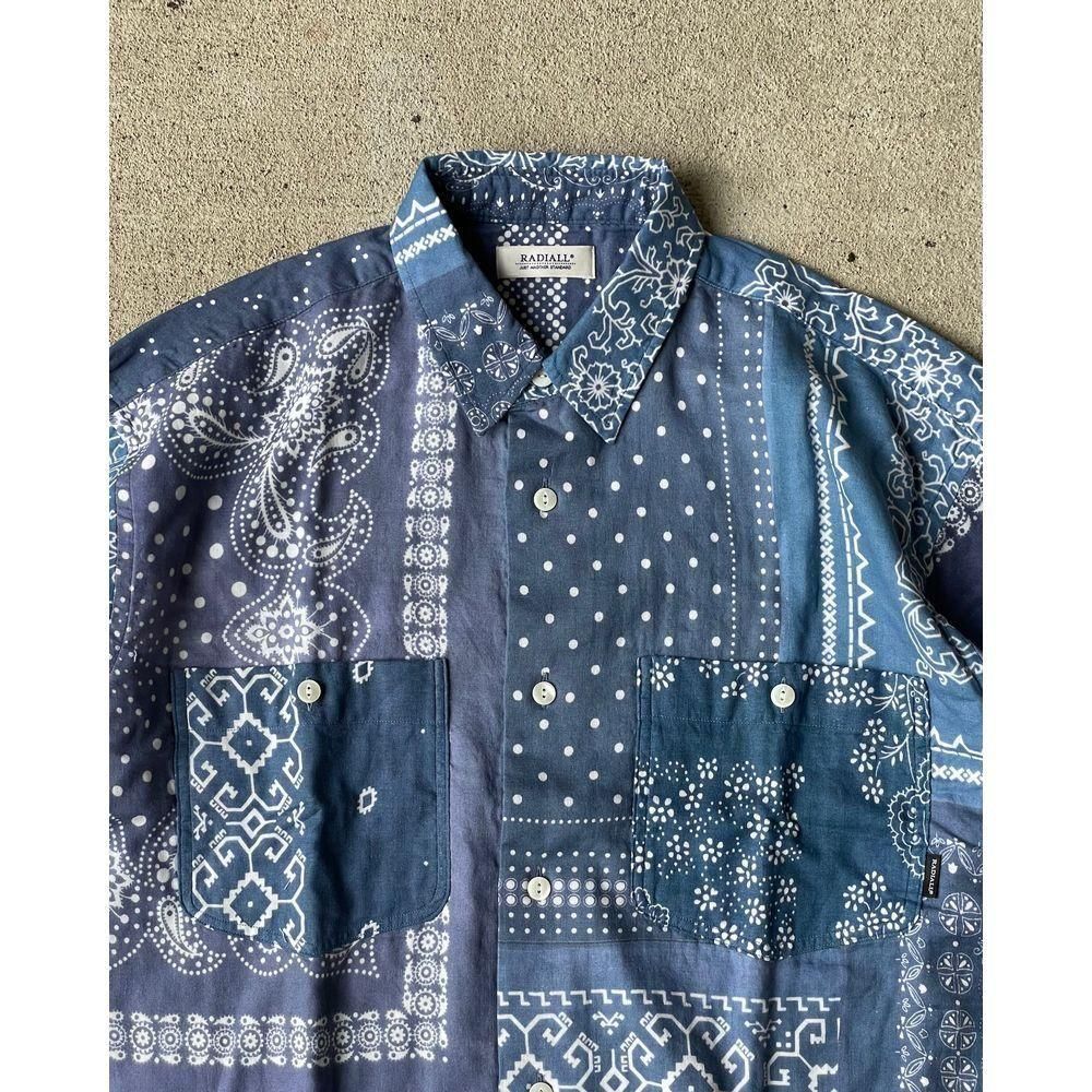 LAST 1】RADIALL「MUSCLE SHOALS R.C. SHIRT L/S - バンダナ