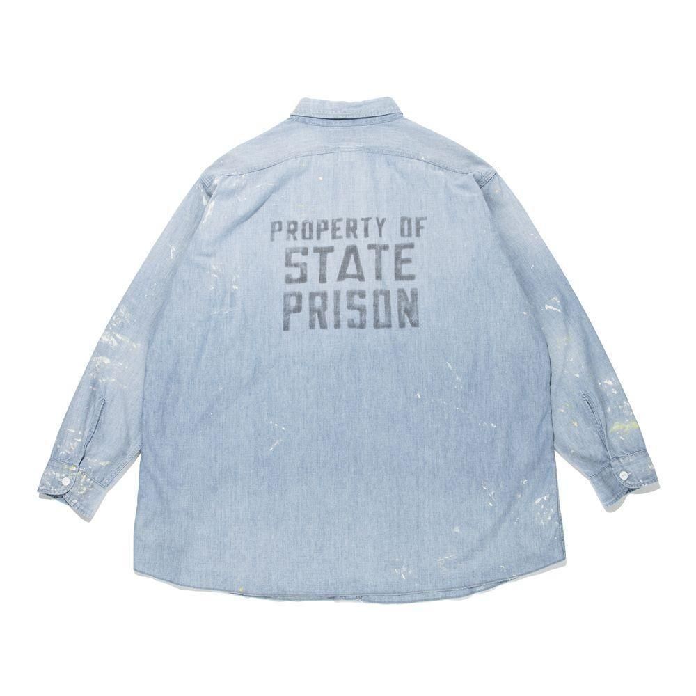 【新品】BOWWOW \"USN SAILORS CHAMBRAY SHIRTS\" BOWWOW「USN SAILORS CHAMBRAY SHIRTS - シャンブレーシャツ