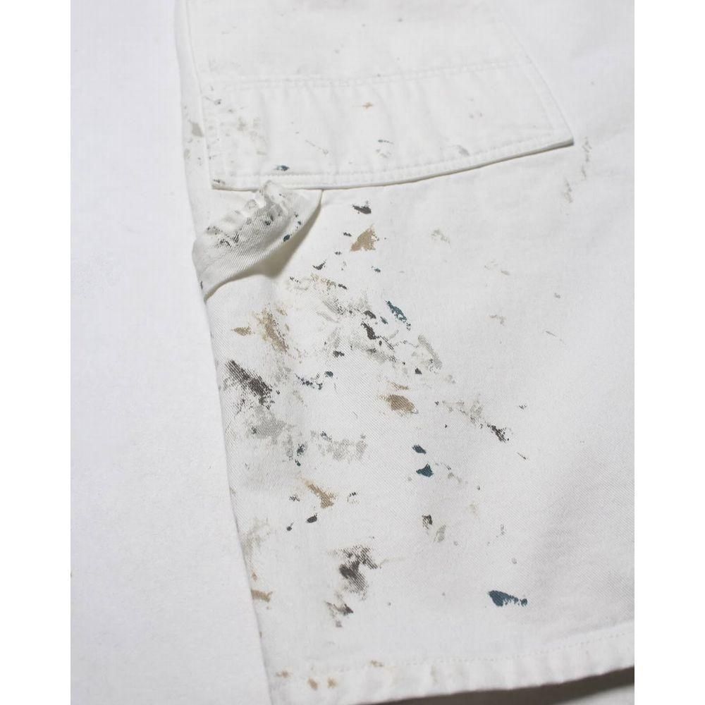 LAST 1】BOWWOW「PAINTER'S SPLATTER SHORTS - ダブルニーチノショーツ