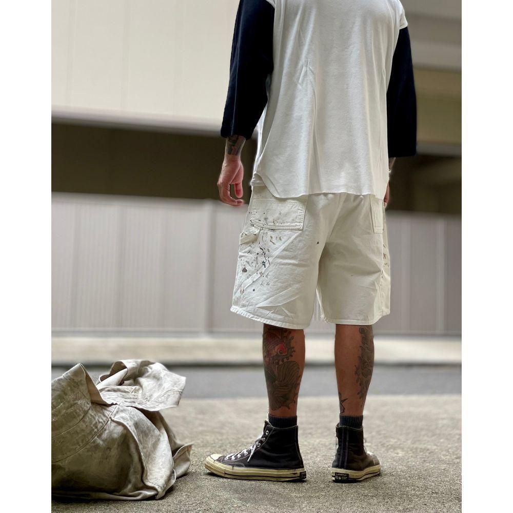 BOWWOW ショーツ XXXL BOWWOW「PAINTER'S SPLATTER SHORTS - ダブルニーチノショーツ