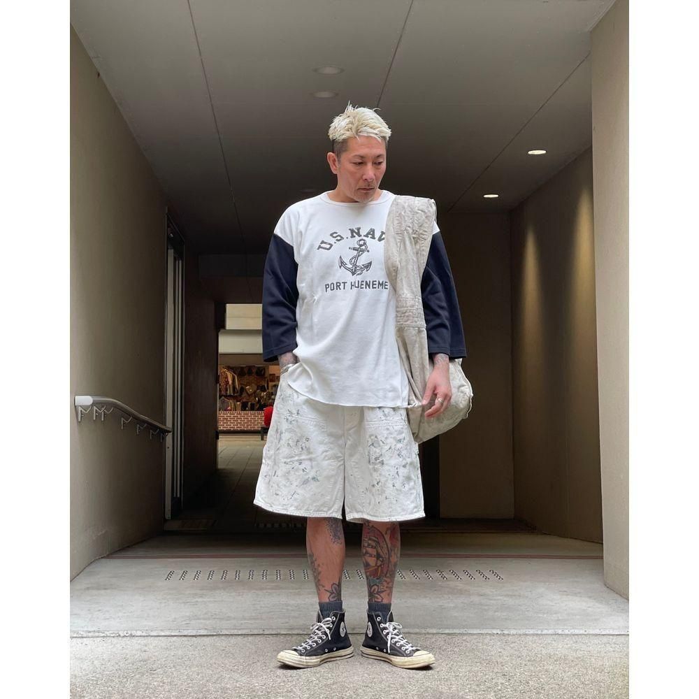 BOWWOW ショーツ　XXXL BOWWOW「PAINTER'S SPLATTER SHORTS - ダブルニーチノショーツ