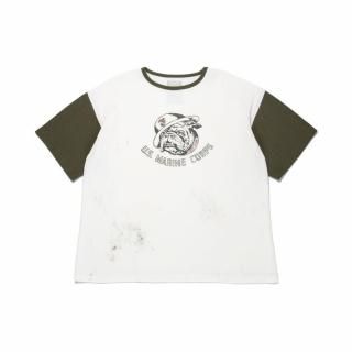 BOWWOWUSMC BULLDOG RIBBED SS CS AGING - ١ܡ륫åȥ