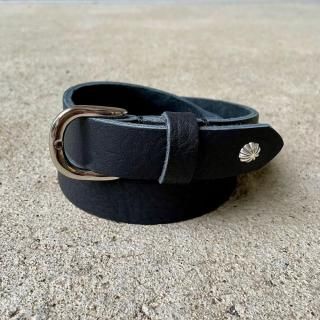 UNPLUGGED LEATHERNARROW CONCHO BELT - ʥ쥶٥ȡ