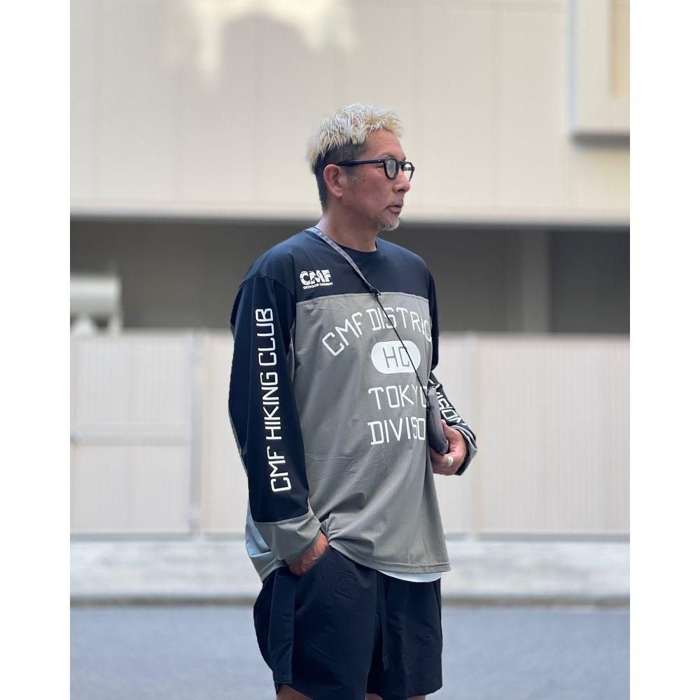 CMF OUTDOOR GARMENT「BMX TEE - ドライドットハーフメッシュ T