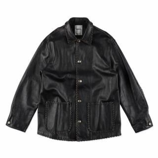 BOWWOWBRAIDED LEATHER COVERALL - 쥶С