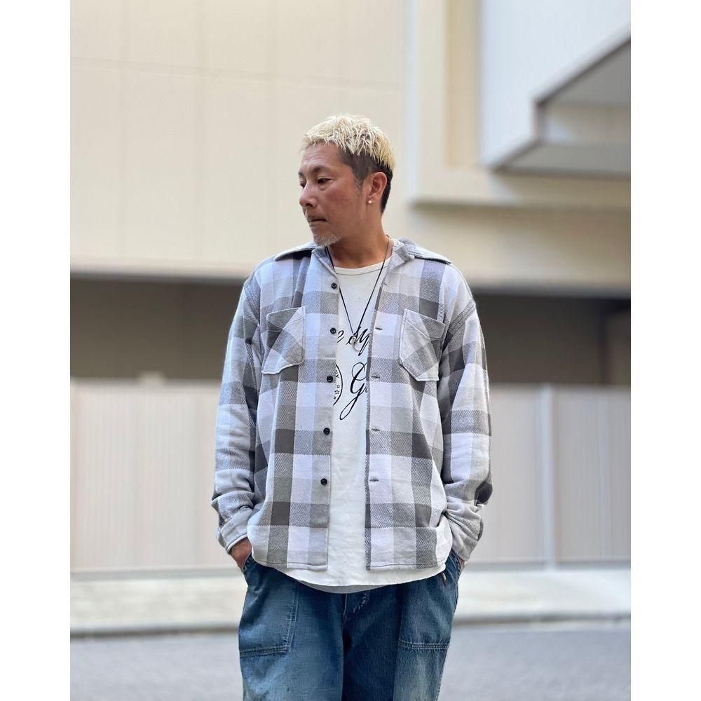 LAST 1】BOWWOW「CHECK FLANNEL SHIRT - フランネルシャツ」 - Mate-N-Raw