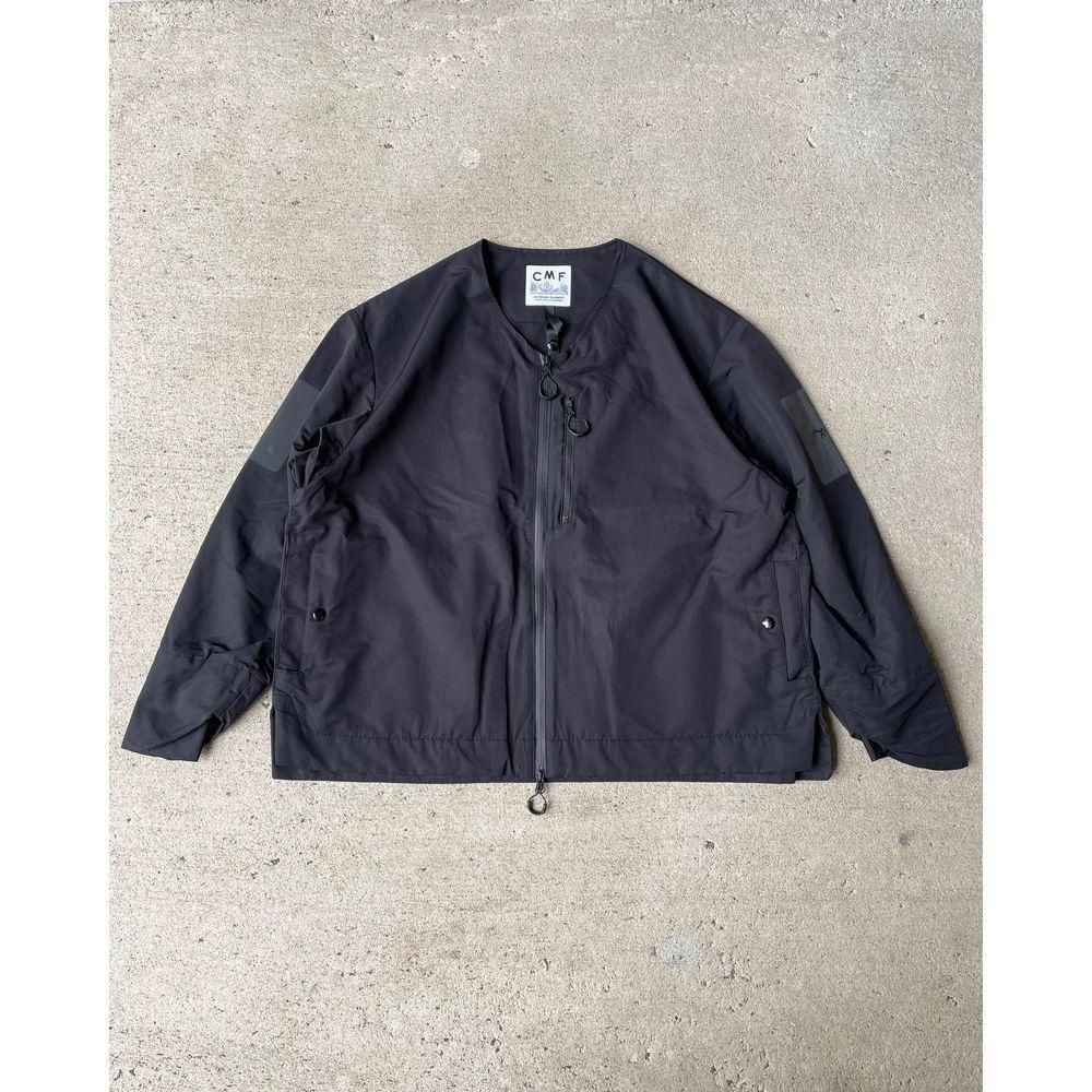 CMF ブラック ナイロンジャケット COMFY OUTDOOR GARMENT (コムフィアウトドアガーメント) 15 STEP JK
