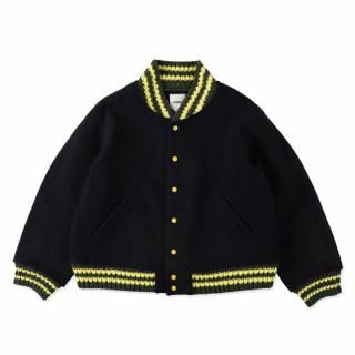 【LAST 1】BOWWOW「ST. MACLAREN UNIV. VARSITY JACKET AGED - メルトンスタジャン」