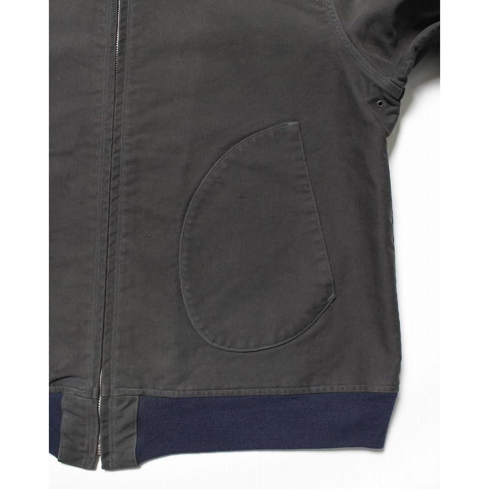 BOWWOW「USN DECK ZIP JACKET AGED - デッキジャケット」 - Mate-N-Raw