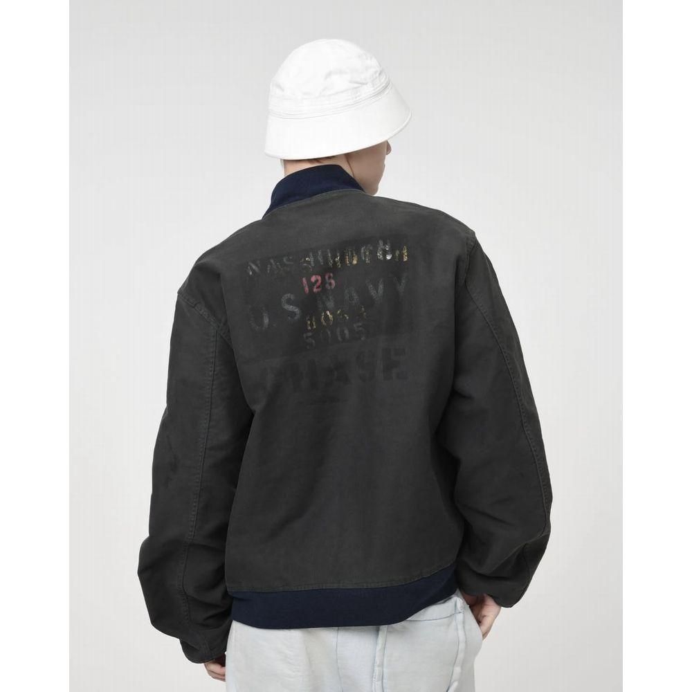 BOWWOW「USN DECK ZIP JACKET AGED - デッキジャケット」 - Mate-N-Raw