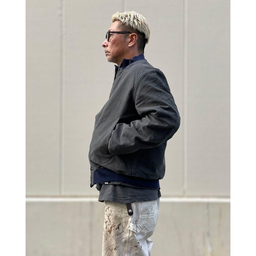 BOWWOW「USN DECK ZIP JACKET AGED - デッキジャケット」 - Mate-N-Raw