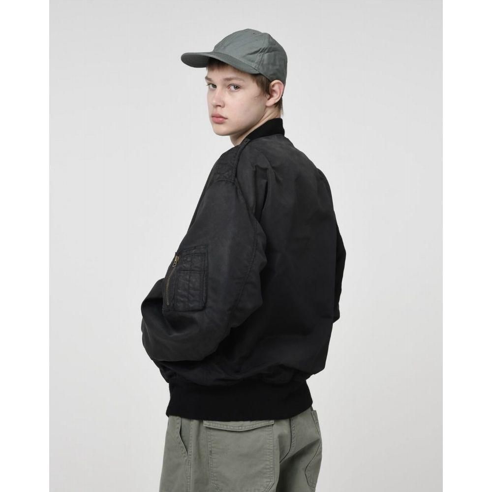 BOWWOW「L-2B FLIGHT JACKET AGED - フライトジャケット」 - Mate-N-Raw