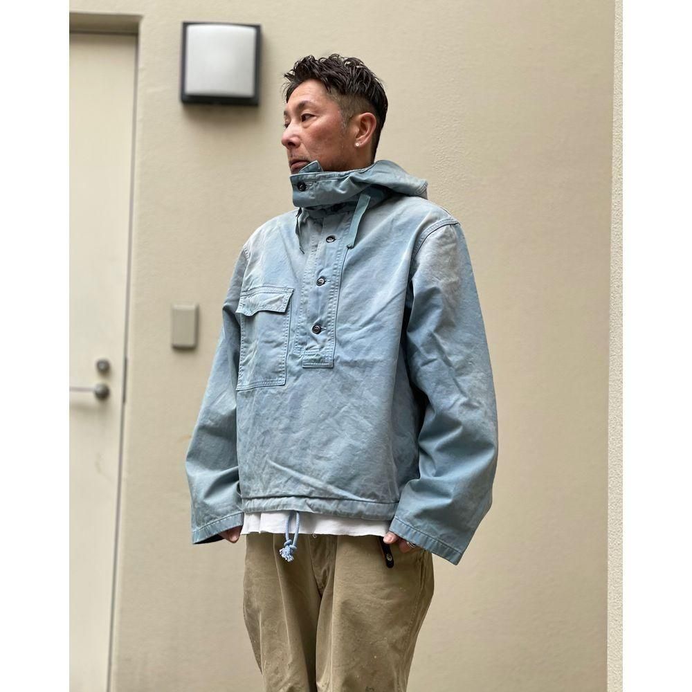 LAST 1】BOWWOW「USN SALVAGE PARKA DYED UNIT AGED - サルベージ