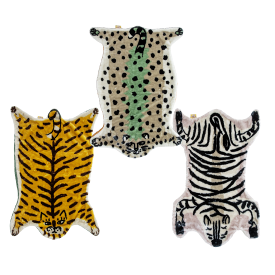 新品未使用タグ付】モモンガ ダイカット ブランケット トラ