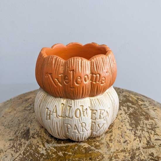 ミルキーさま20%OFF ハロウィン　パンプキン鉢　 ジャック.オ.ランタン ミルキーさま20%OFF ハロウィン パンプキン鉢 ジャック.オ.ランタン