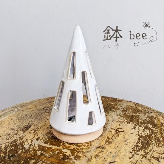 クリスマスツリーL LEDライト付 | インテリア 陶器 素敵なツリー