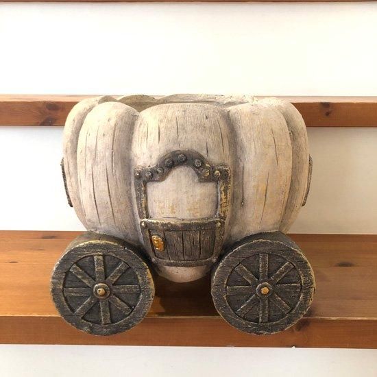 ハロウィン 馬車 かぼちゃ パンプキン プランター 植木鉢 鉢 ガーデニング パンプキンキャリージ ハロウィン かぼちゃ 植木鉢 ハロウィン