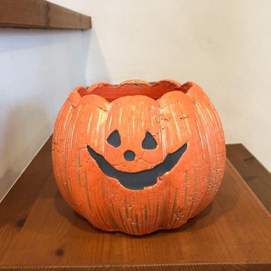 PUMPKIN POT 3.5号 オレンジ スリット鉢 かぼちゃ ハローウィン PUMPKIN POT 3.5号 オレンジ スリット鉢 かぼちゃ ハローウィン
