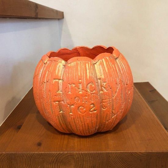 ジャックオーランタンポット24シングルL ハロウィン植木鉢