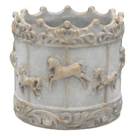 エルメメリーゴーランド アイボリーゴールド セメント エレガントで