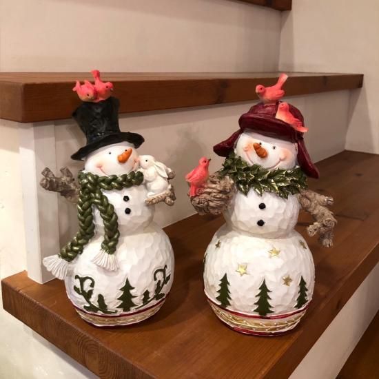 キリスト誕生　スノーマン　オブジェ　カークランド スノーマン オブジェ キリスト誕生 スノーマン オブジェ カークランド