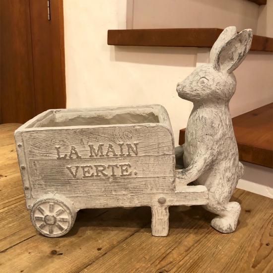 ラパンカート グラスファイバー GF4893 植木鉢 友膳 - 鉢bee