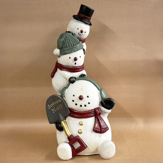 <img class='new_mark_img1' src='https://img.shop-pro.jp/img/new/icons14.gif' style='border:none;display:inline;margin:0px;padding:0px;width:auto;' />ノエルガーデンオーナメント25-C  スノーマン ガーデンオブジェ 庭 雪だるま クリスマス インテリア
