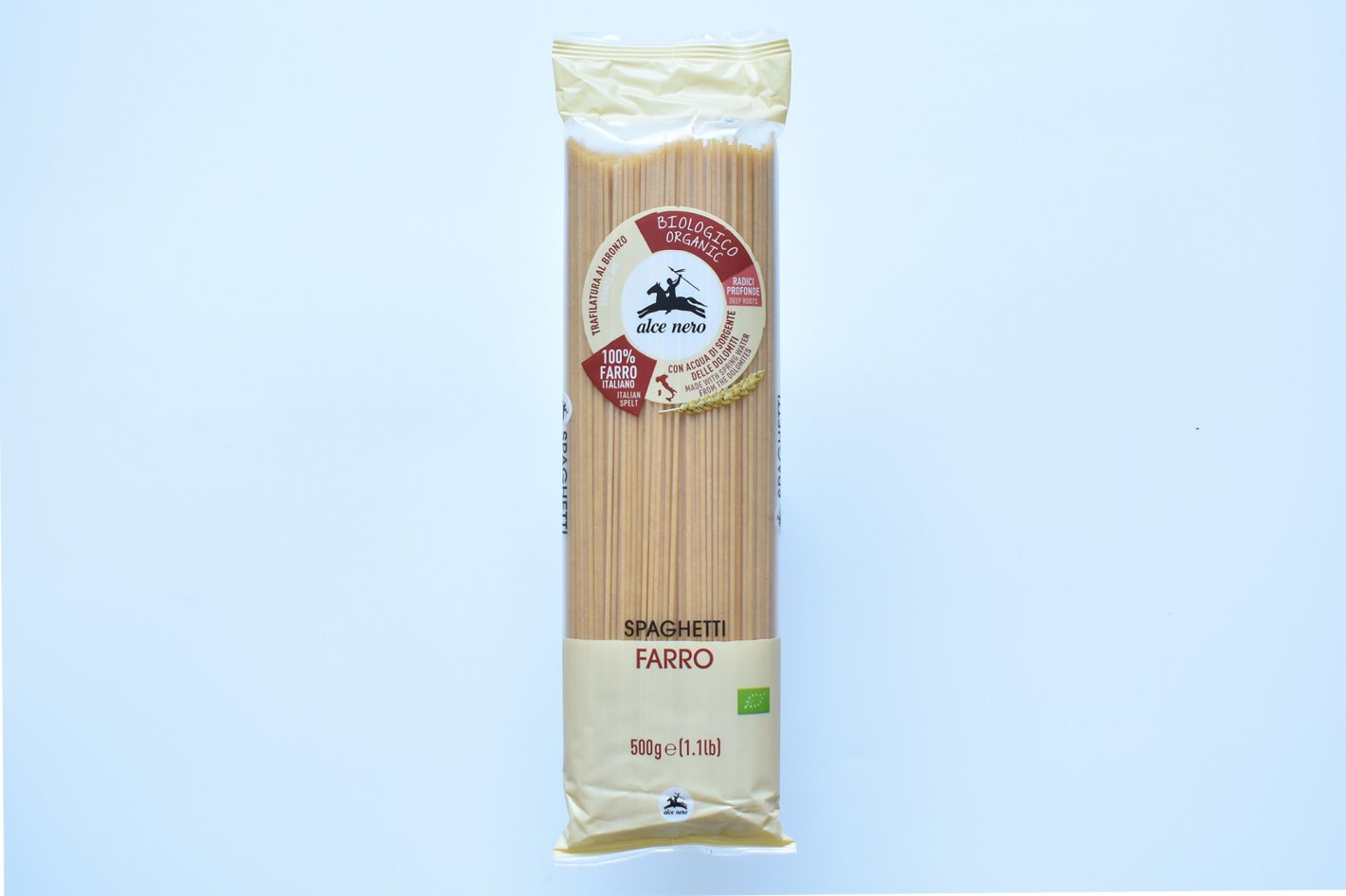 【アルチェネロ】有機スペルト小麦・スパゲッティ　500g
