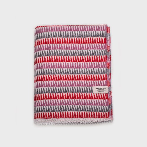 【エストニアのもの】Kelpman Textile　ブランケット SAIL(pink, gray)