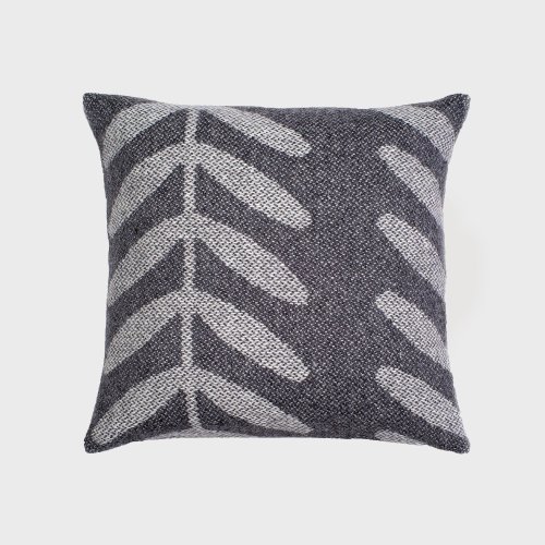 【エストニアのもの】Kelpman textile　クッションカバー LIANA 50×50size (Gray) 