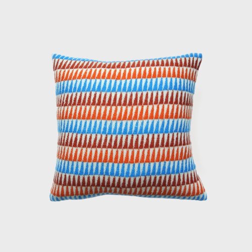 SAIL クッションカバー 40×40(Orange, Blue)｜Kelpman textile