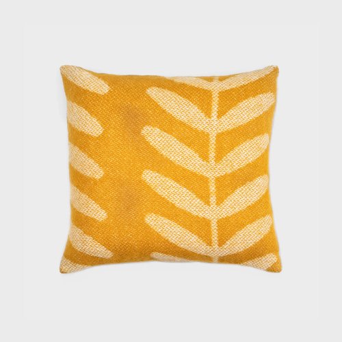 LIANA クッションカバー 50×50(Yellow Orange)｜Kelpman textile