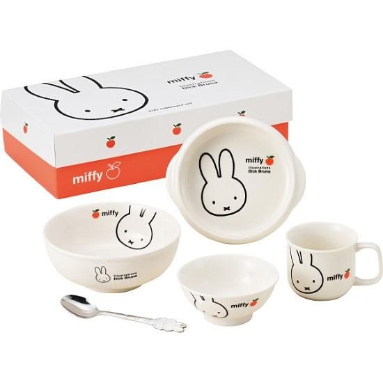 【★安心の定価販売★】 アップル ミッフィー 食器ギフトセット オンラインショップ - 食器・サービングウェア