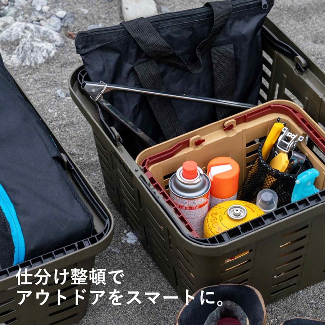 Starke-R ミニバスケット オリーブドラブ STR-310 OD - 角の道具 Starke-R ミニバスケット オリーブドラブ STR-310 OD - 角の道具