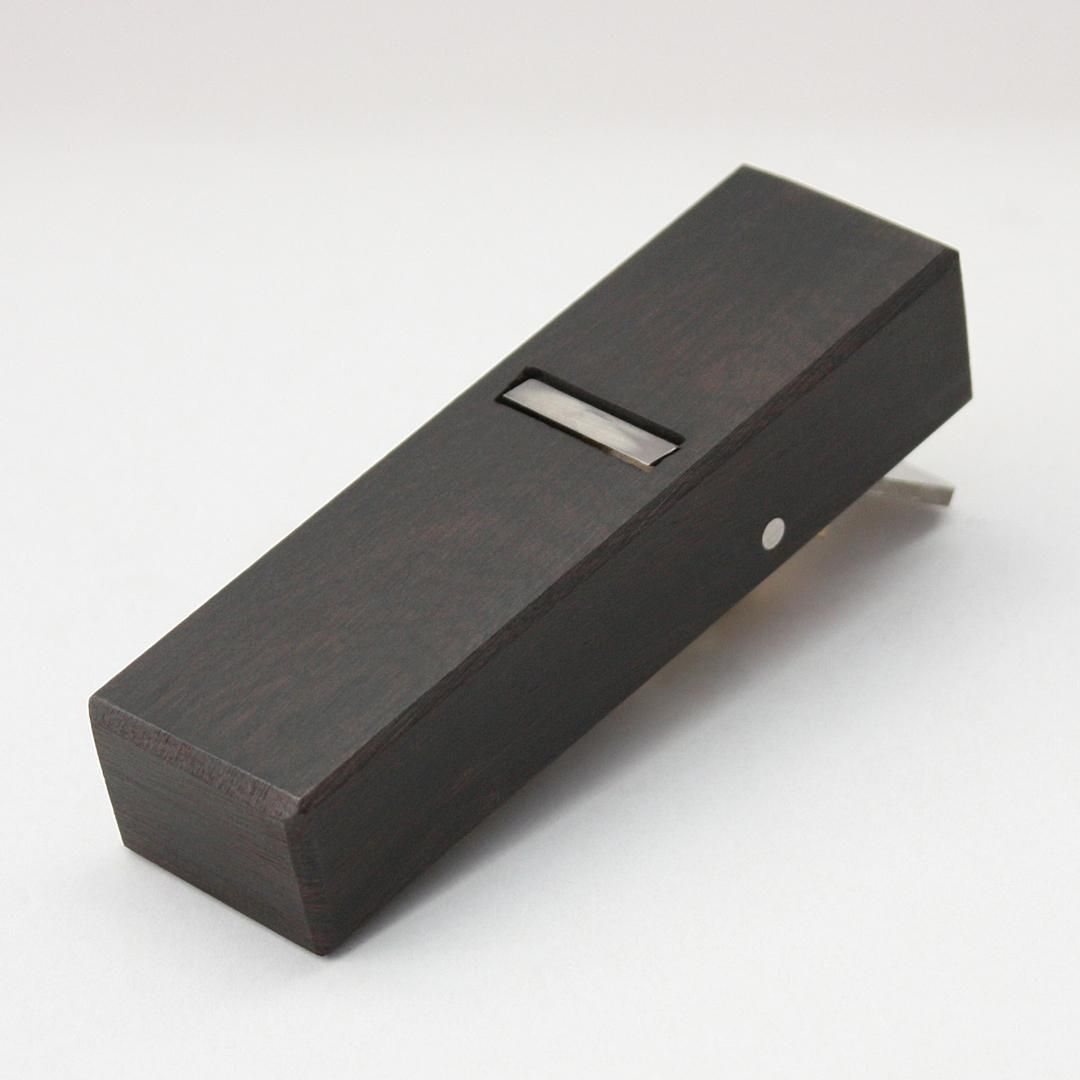 角利 細工用黒檀豆鉋 平 18mm （No.1） - 角の道具屋 本店