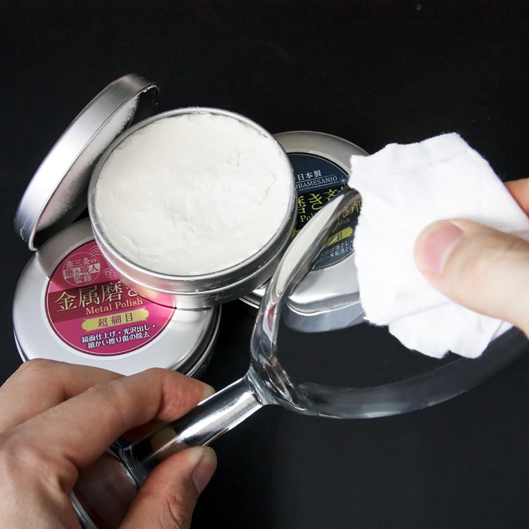 角利 燕三条の磨き職人監修 金属磨き剤 超細目 25g TBS-3 - 角の