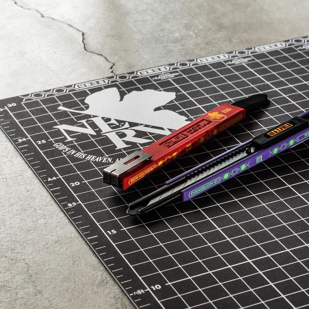 特典ステッカー対象】 A.T.FIELD EVANGELION WORK 細工カッター （初