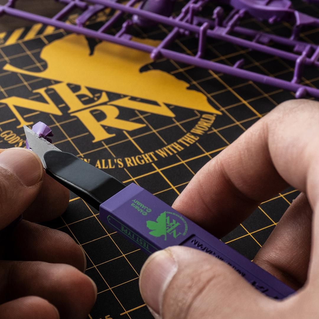 特典ステッカー対象】 A.T.FIELD EVANGELION WORK 細工カッター （初