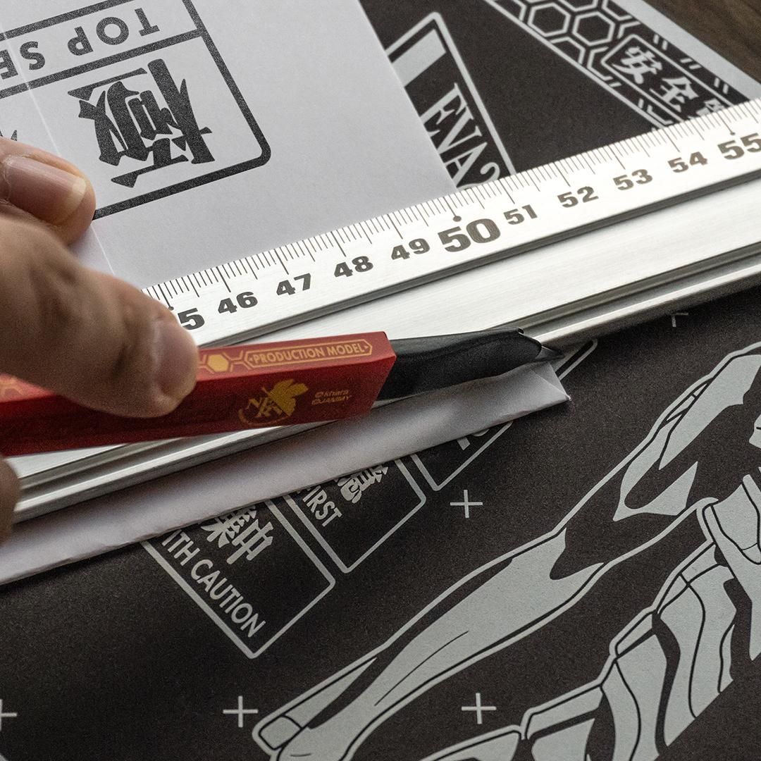 特典ステッカー対象】 A.T.FIELD EVANGELION WORK 細工カッター （2