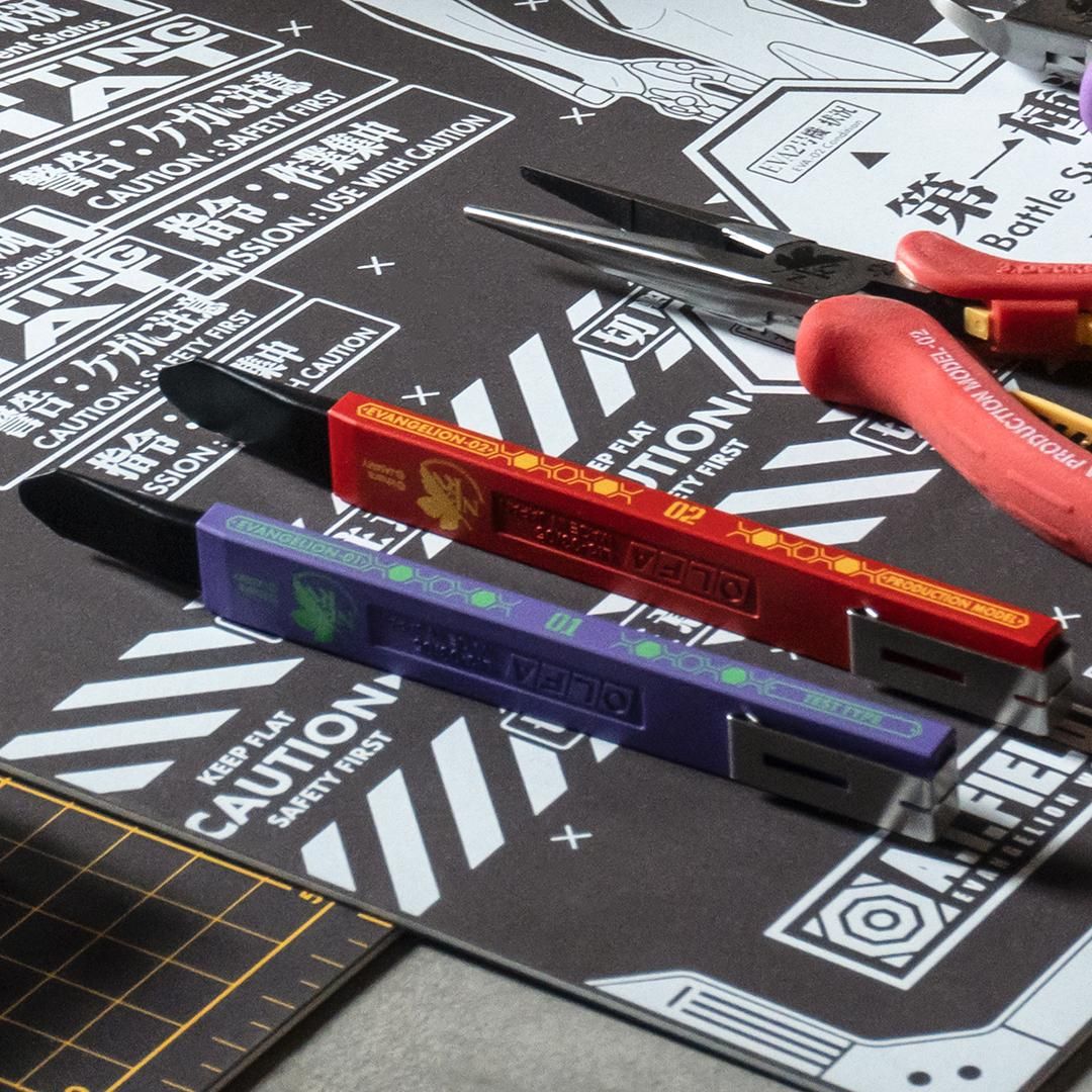 【デビルカッターさま専用】 特典ステッカー対象】 A.T.FIELD EVANGELION WORK 細工カッター （2
