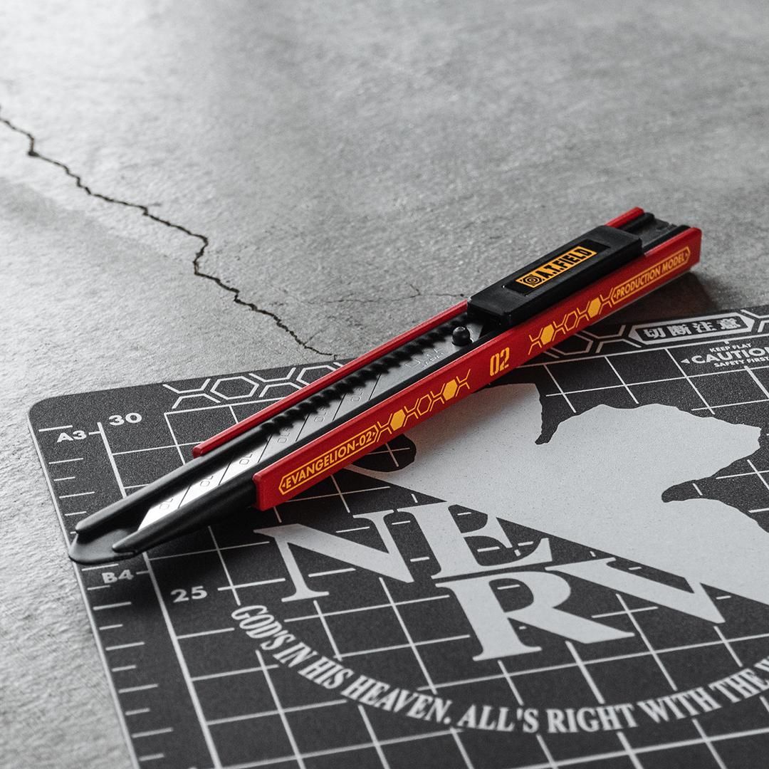 特典ステッカー対象】 A.T.FIELD EVANGELION WORK 細工カッター （2