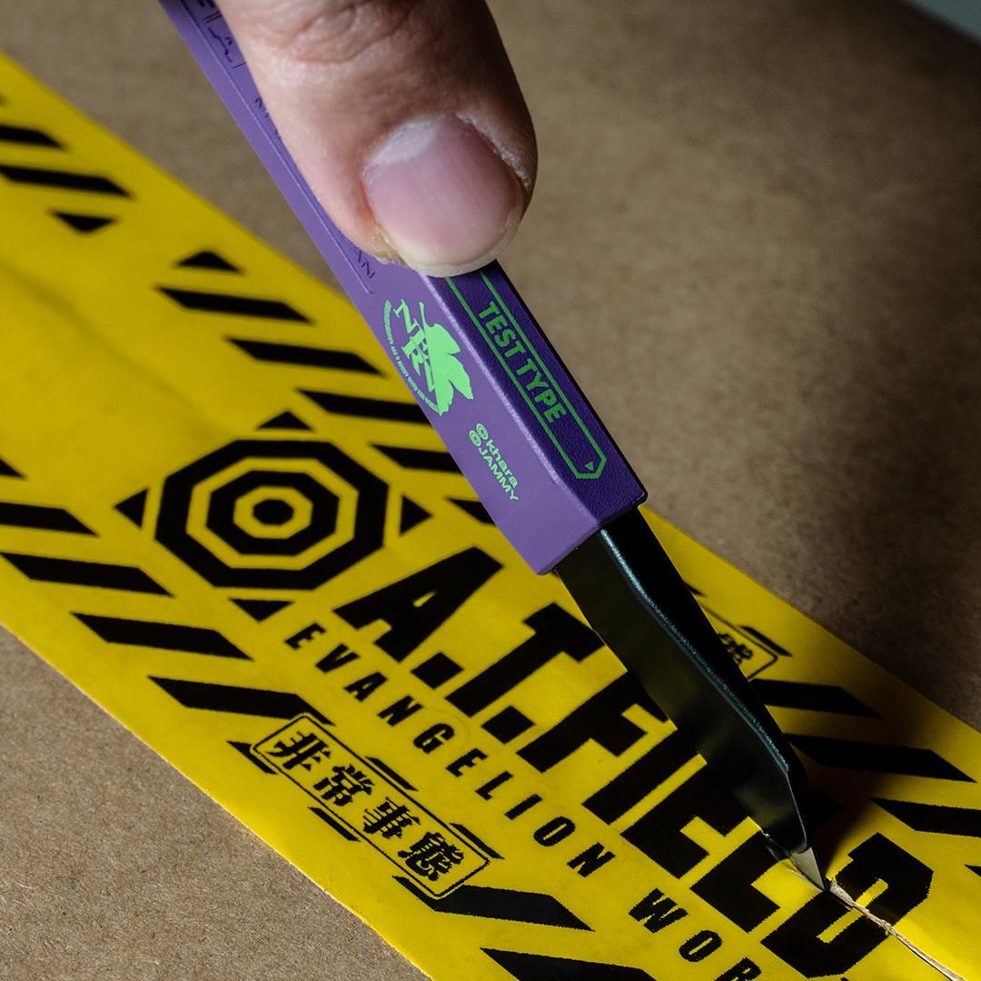 特典ステッカー対象】 A.T.FIELD EVANGELION WORK 細工カッター （2