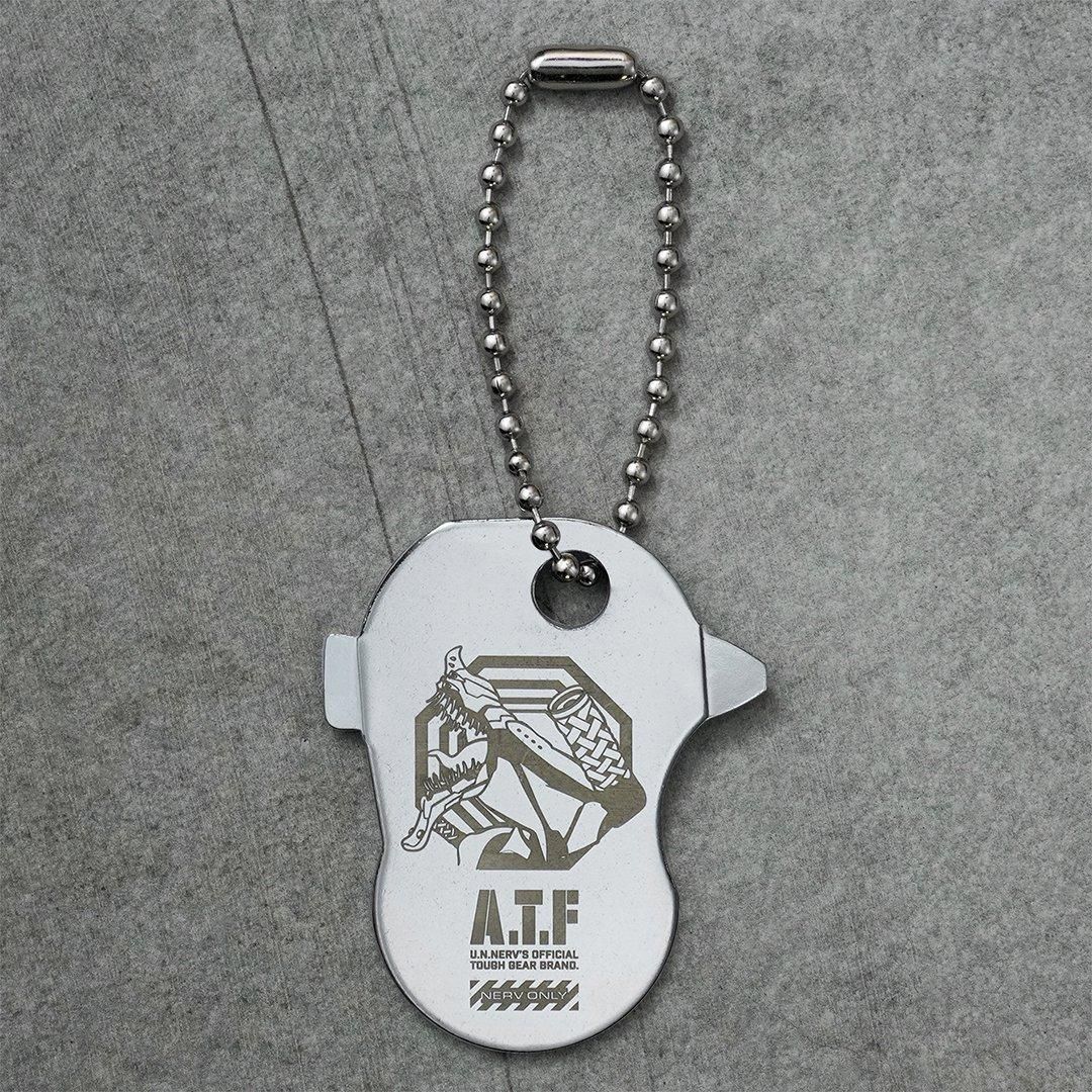 特典ステッカー対象】 A.T.FIELD EVANGELION WORK キーツール （2号機